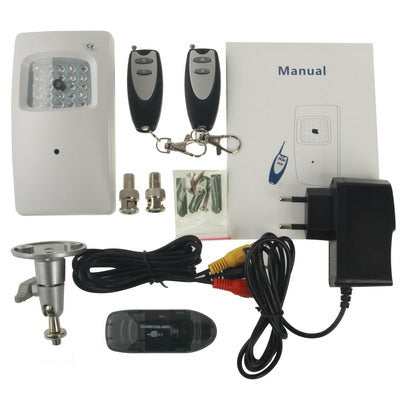 Mini Surveillance DVR with 1/3 SONY CCD, Remote Control, Support SD Card, View angle: Level: 70 degree, Vertical: 92 degree (Using in S-MDC-0210, S-MDC-0211, S-MDC-0212, S-MDC-0213, S-MDC-0214)(White)