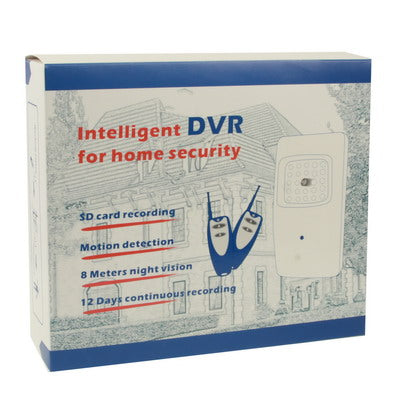 Mini Surveillance DVR with 1/3 SONY CCD, Remote Control, Support SD Card, View angle: Level: 70 degree, Vertical: 92 degree (Using in S-MDC-0210, S-MDC-0211, S-MDC-0212, S-MDC-0213, S-MDC-0214)(White)