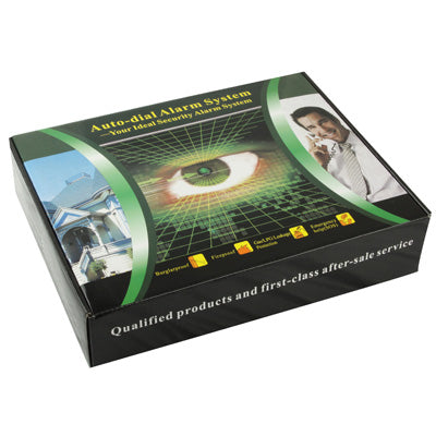 Auto-dial GSM Intelligent Alarm System with Remote Control, GSM 900 / 1800MHz, Frequency: 433MHz