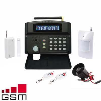 GSM Alarm System / Built-in SIMCOM, Double Frequency GSM Module / Wireless SOS Zone