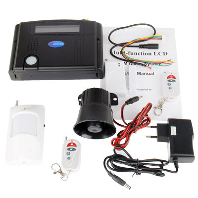 GSM Alarm System / Built-in SIMCOM, Double Frequency GSM Module / Wireless SOS Zone