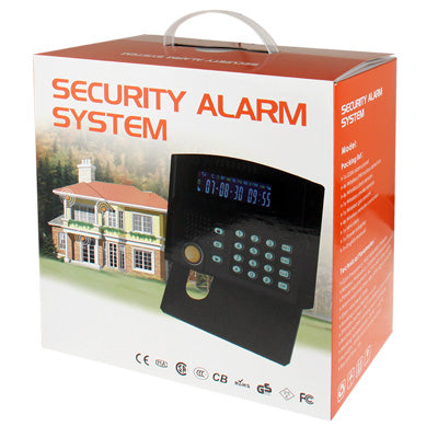 GSM Alarm System with Gas Sensors and Smoke Sensors, Support iphone / Android Application, Easy & Convenient to Remotely Control, Support Two-way Communications