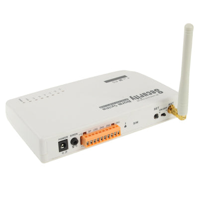 Wireless GSM Intelligent Anti-theft Electronic Alarm System, Frequency: 315MHz, Network: GSM850 / 900 / 1800MHz(White)
