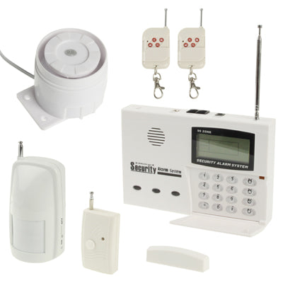 99 Zones Wireless Intelligent Electronic Security Alarm System, Frequency: 315MHz/433MHz