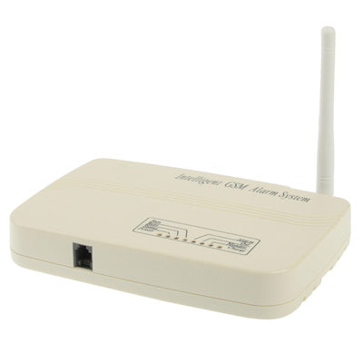 Intelligent GSM Alarm Base System with Camera, Network: GSM900 / 1800MHz, 8 Channels Wireless Defense Area and 2 Channels Wired Defense Area