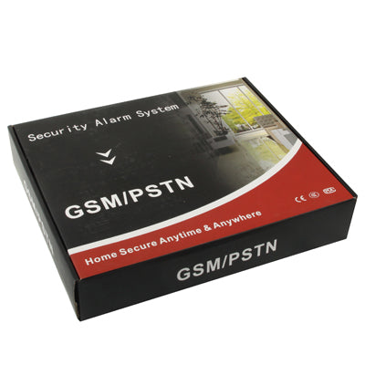GSM PSTN Dual Network Burglar Alarm System, Network: GSM 900 / 1800MHZ, 8 Wireless Zones and 2 Wired Zones