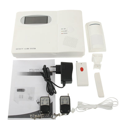 GSM PSTN Dual Network Burglar Alarm System, Network: GSM 900 / 1800MHZ, 255 Wireless Zones and 8 Wired Zones