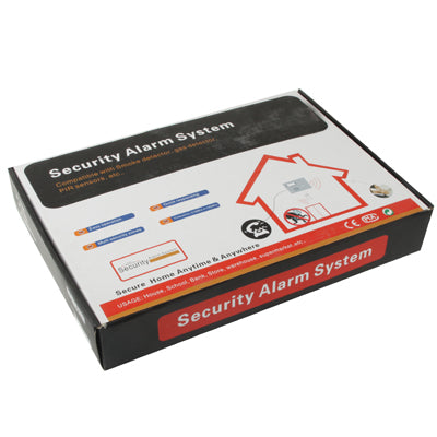 GSM PSTN Dual Network Burglar Alarm System, Network: GSM 900 / 1800MHZ, 255 Wireless Zones and 8 Wired Zones