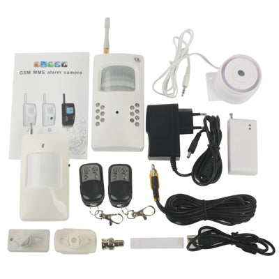 SW-8388 GSM / MMS Wireless CCD Alarm Camera, Network: EGSM900 / GSM1800, Support 15 Wireless Sensors, Frequency: 433MHz