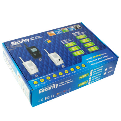 SW-8388 GSM / MMS Wireless CCD Alarm Camera, Network: EGSM900 / GSM1800, Support 15 Wireless Sensors, Frequency: 433MHz