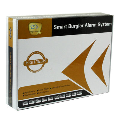 Wireless GSM Smart Burglar Alarm System, Wireless Frequency: 433MHz, Network: GSM 850 / 900 / 1800 / 1900MHz