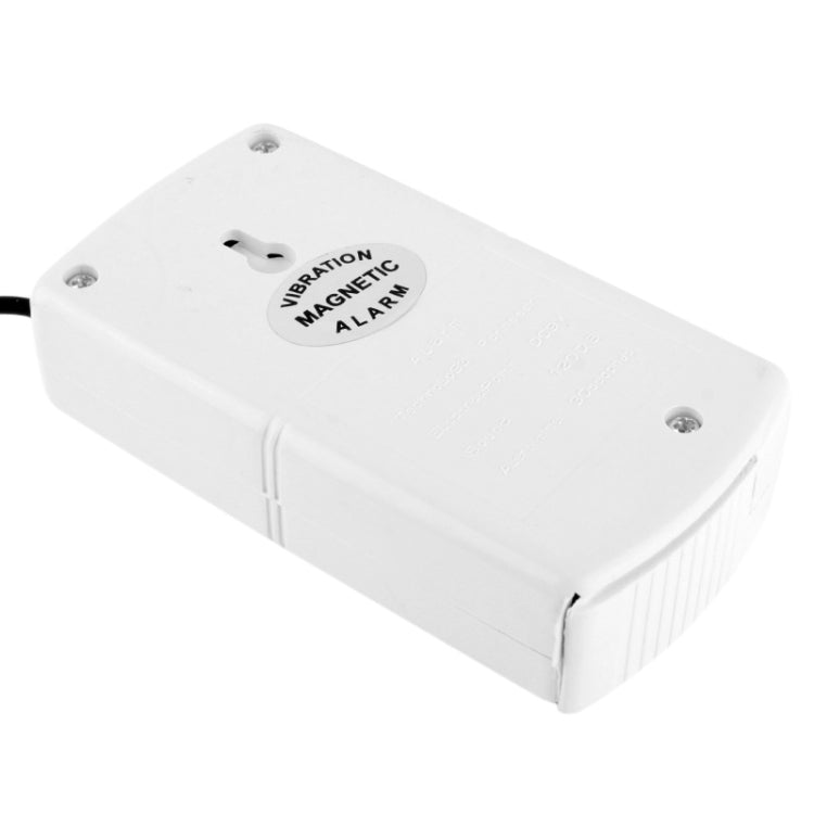 USB Gate Magnetism Anti-theft Alarm(White)