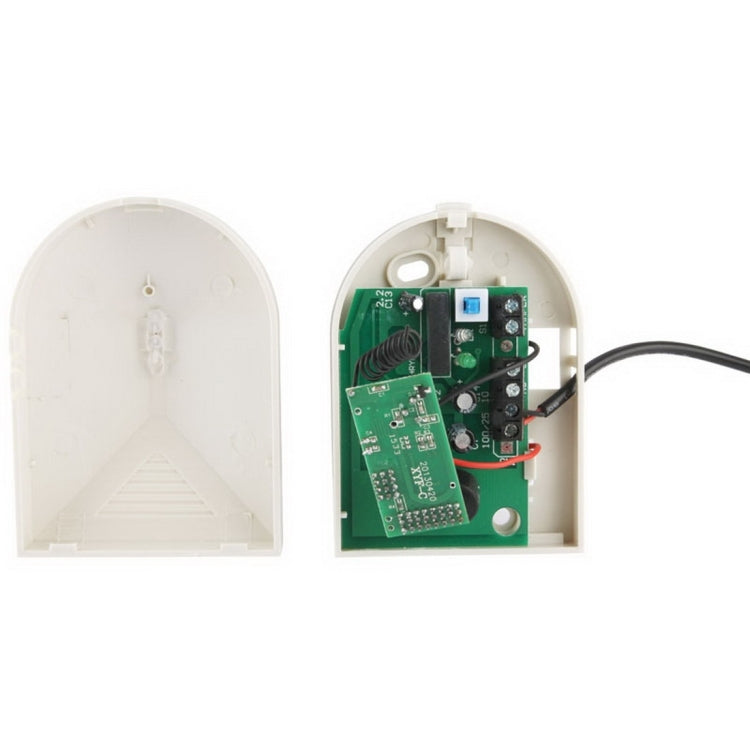 Wireless Home Security Alarm System Glass Break Sensor/Detector, Frequency: 433MHZ (Using in S-MDC-0210A /0211 /0213 /0214 /0224 /0225 /0253 /0401 /0402)(White)