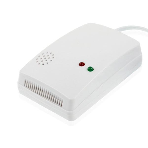 Gas Detector, AC 220V, Type of Gas Sensed: Natural Gas / Town Gas (White)