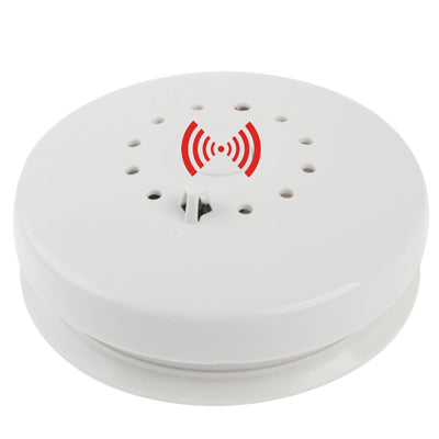 Photolectric Smoke + Heat Alarm, 9V Battery or DC 12V