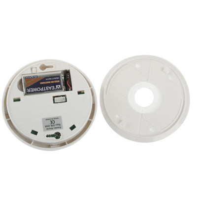 Photolectric Smoke + Heat Alarm, 9V Battery or DC 12V