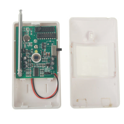 Dual Passive Infrared PIR Detector, Frequency: 433MHZ, Detecting Range: 4-12m