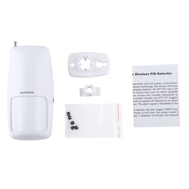 Wireless Intenlligent Pet Immune Infrared Detector, Frequency: 315MHz/433MHz(White)