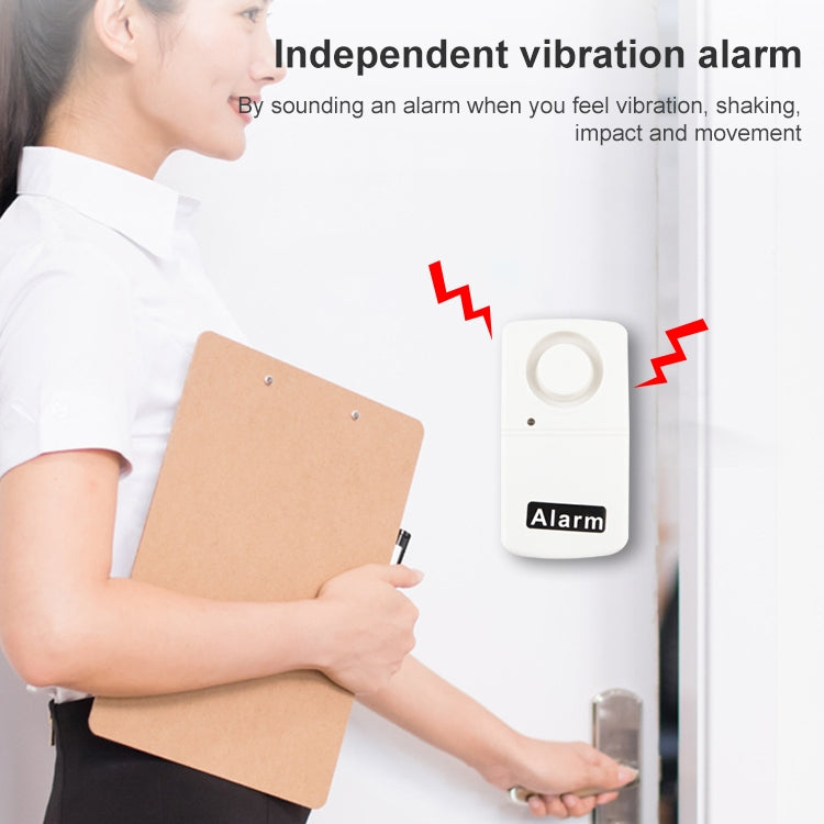 Wireless Vibration Security Alarm LD-02(Beige)