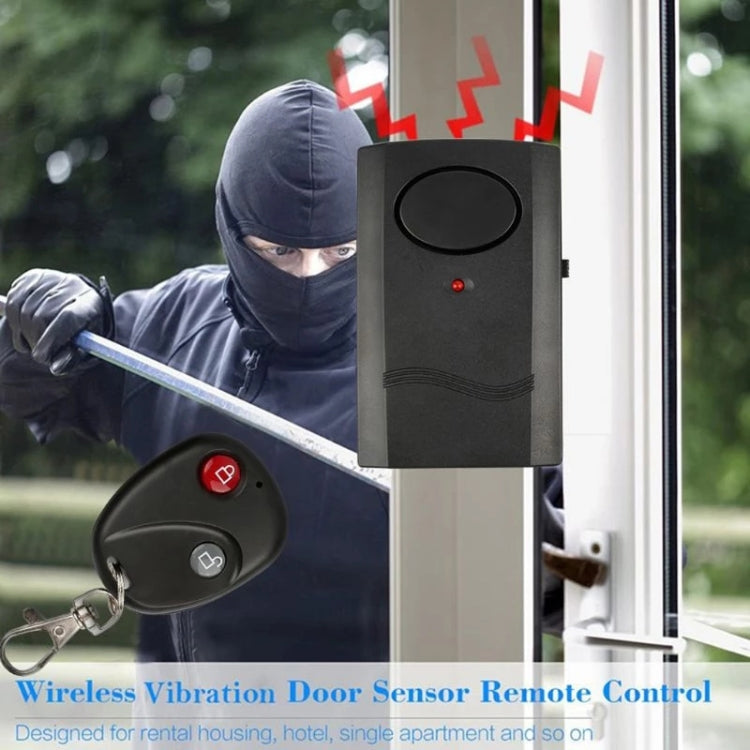 Remote Control Vibration Alarm(Black)