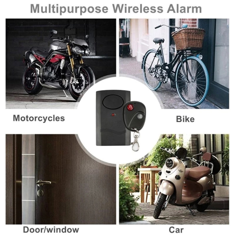 Remote Control Vibration Alarm(Black)