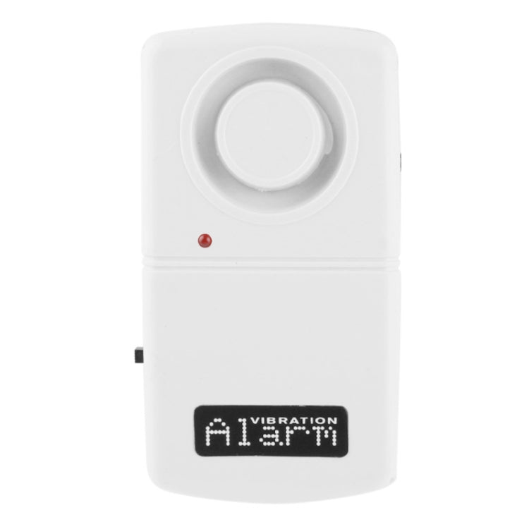 Wireless Vibration Anti-Theft Security Alarm(White)