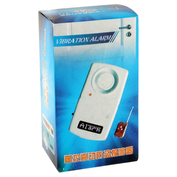 Wireless Vibration Anti-Theft Security Alarm(White)