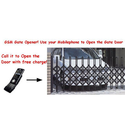 Free Go GSM Based Wireless SMS Control Gate Door Opener, Network: GSM 900 / 1800 (1 Output / 2 Inputs)
