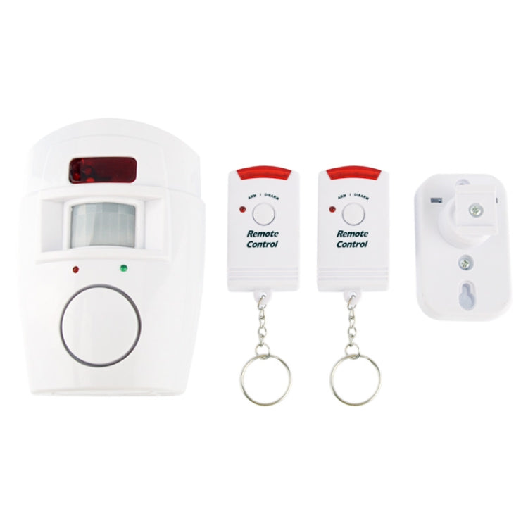 Infrared Ray Alarm with Two Remote Controls