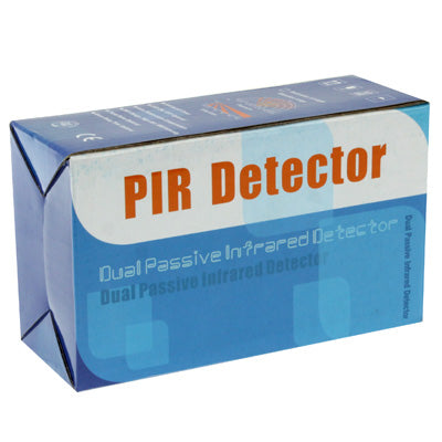 HM-801W Dual Passive Infrared Detector, Detecting Distance: 12m, Detecting Angle: 110 degree
