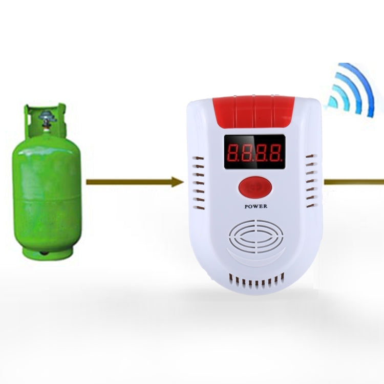 Voice-type Sound and Light Explosive Gas Detector Alarm with LED Display, Display Range: 1000ppm-9900ppm, Alarm Concentration: 2000PPM