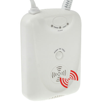 Combustion Gas Detector Alarm, Type of Gas Sensed: Natural Gas