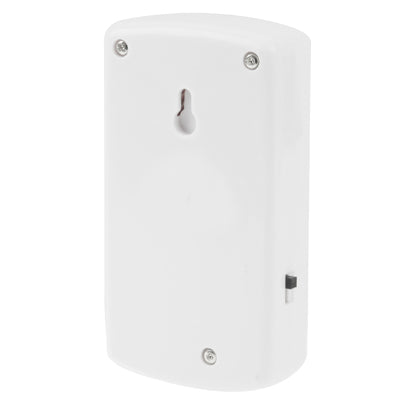 D-326 Theft Against Vibration Alarm with Remote Control, Alarm Sound: 120db(White)