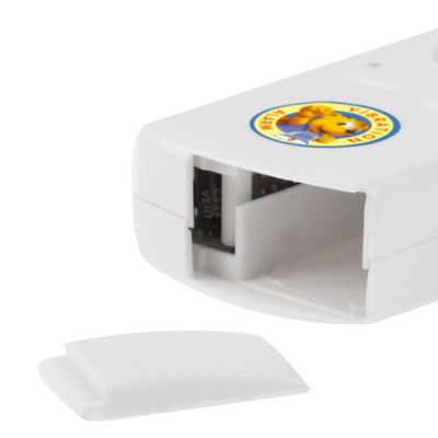 D-326 Theft Against Vibration Alarm with Remote Control, Alarm Sound: 120db(White)