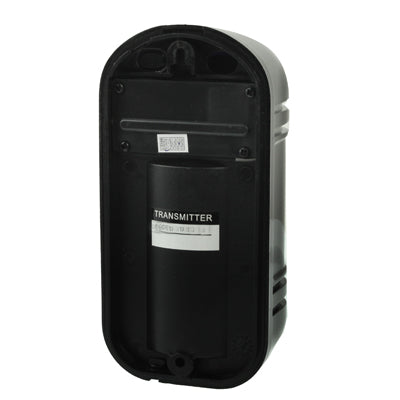 2 Beams Infrared Correlation Guardrail Beam Detector, Outdoor Distance: 20m, Indoor Distance: 60m(Black)