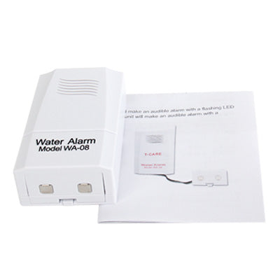 WA-08 Water Leak Alarm,  up to 100dB Alarm, with 1.5m Sensor Cable