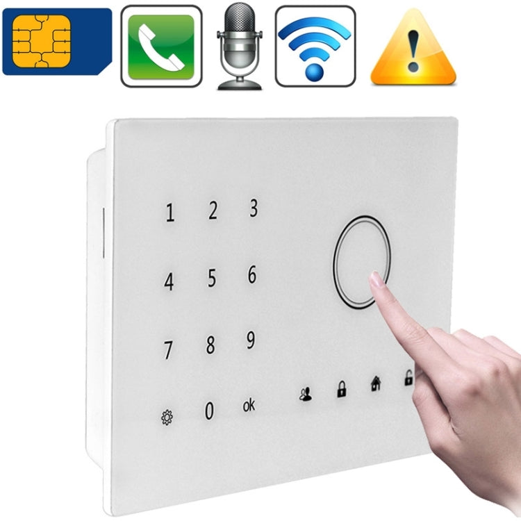 900 / 2100MHz 3G Intelligent Burglar Alarm System with Wireless PIR Sensor & Wireless Door Sensor & Wireless Metal Remote Controller