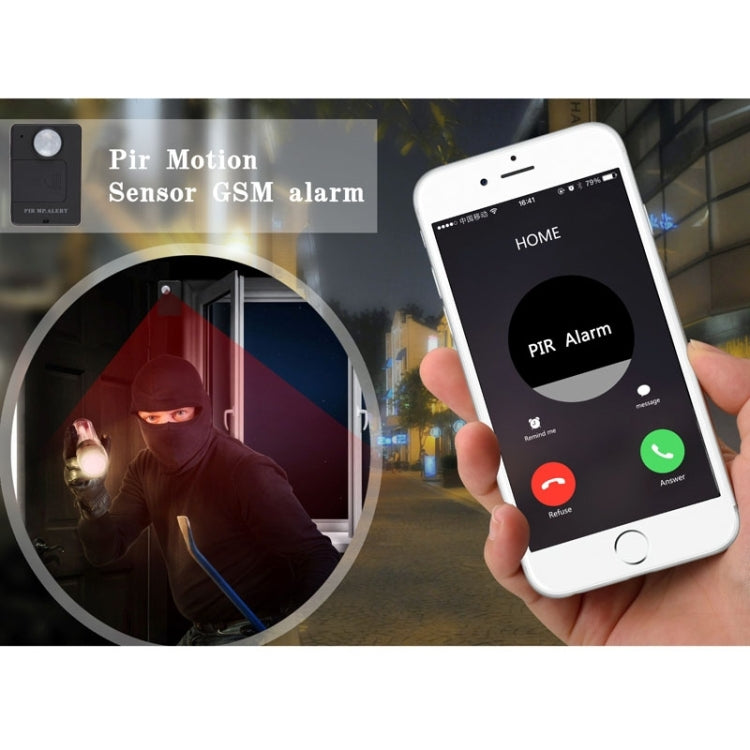 A9 Mini Wireless PIR Infrared Sensor GSM Alarm Anti-theft Motion Detection Alert Monitor