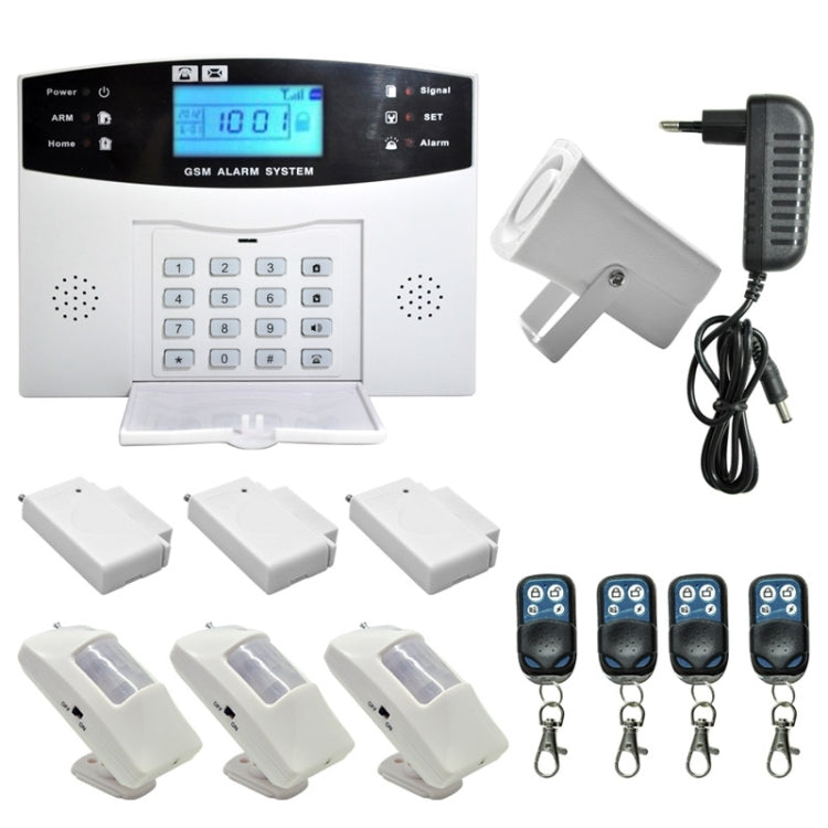 YA-500-GSM-5 Wireless GSM SMS Security Home House Burglar Alarm System With LCD Screen
