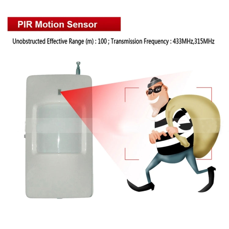 YA-600-GSM&PSTN-3 Dual Network GSM PSTN Home Alarm System, GSM Alarm with Sms Wireless LCD