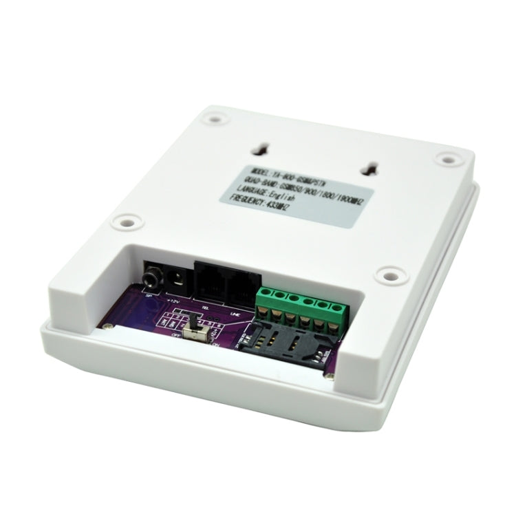 YA-600-GSM&PSTN Dual Network GSM PSTN Home Alarm System, GSM Alarm with Sms Wireless LCD