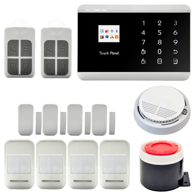 YA-8218-GSM-4 Wireless TFT Color Display GSM Home Security Alarm System