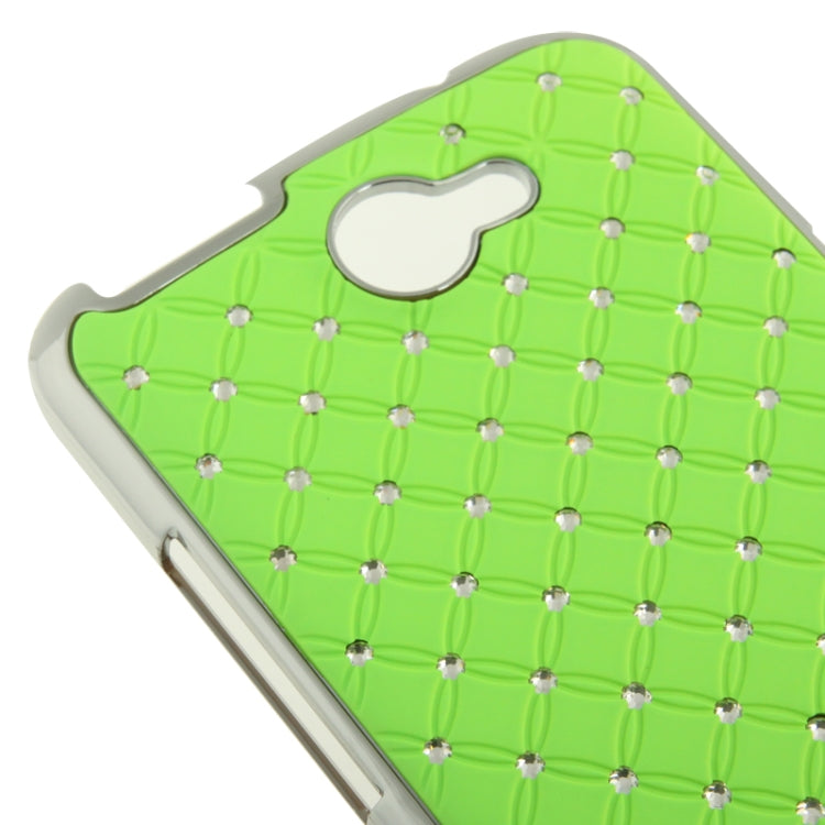 Luxury Bling Diamond Plating Skinning Plastic Case for HTC One X / S720e