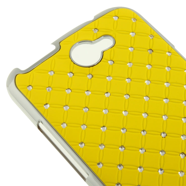 Luxury Bling Diamond Plating Skinning Plastic Case for HTC One X / S720e