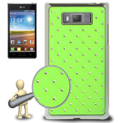 Luxury Bling Diamond Plating Skinning Case for LG Optimus L7 / P705