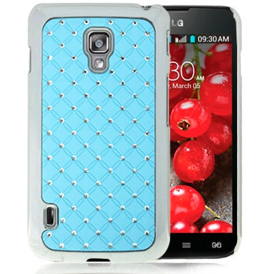 Luxury Bling Diamond Plating Skinning Case for LG Optimus L7 II / P715