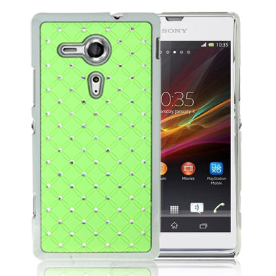 Luxury Bling Diamond Plating Skinning Case for Sony Xperia SP / M35h