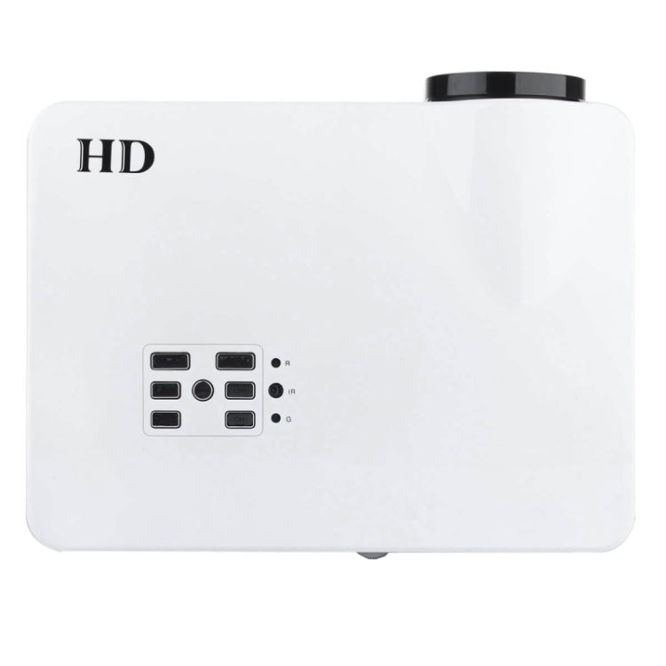 Uhappy U1 HD 1080P 3000LM Home Theater 1280*800 Projector for Video Games TV Movie, Support 3D + HDMI + YPbPr + DTV(HD DVB-T) + AV + S-Video + VGA