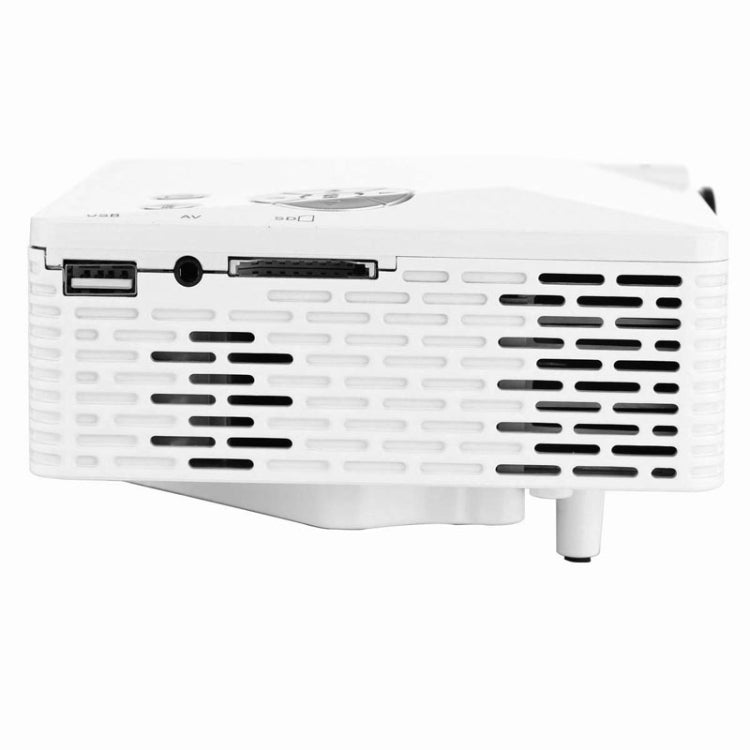 Uhappy U18 60LM Home Theater 320*240 Mini Projector with Remote Control, Support HDMI + USB + SD + AV + VGA