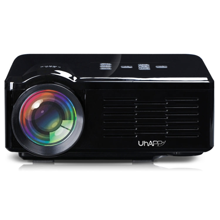 Uhappy U35 800LM Home Theater 640*480 Mini Projector with Remote Control, Support HDMI + SD + USB + TV + AV + VGA